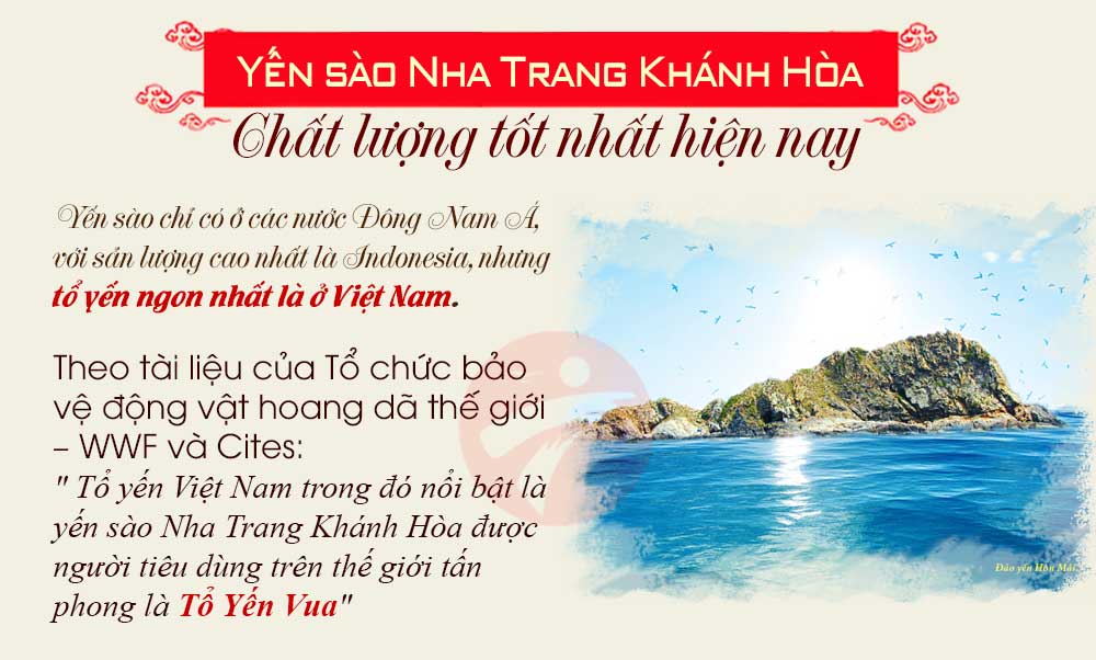 Yến sào Nha Trang khánh hòa