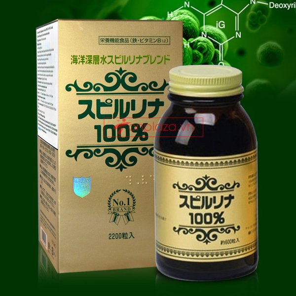 Tảo xoắn Spirulina Nhật Bản kích thích tiêu hóa