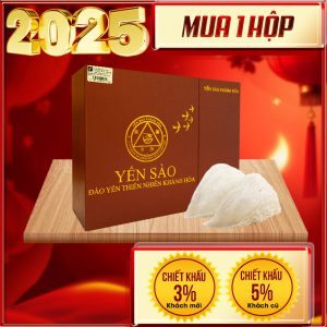 Yến sào tinh chế Khánh Hòa 50g (H015G) Y018