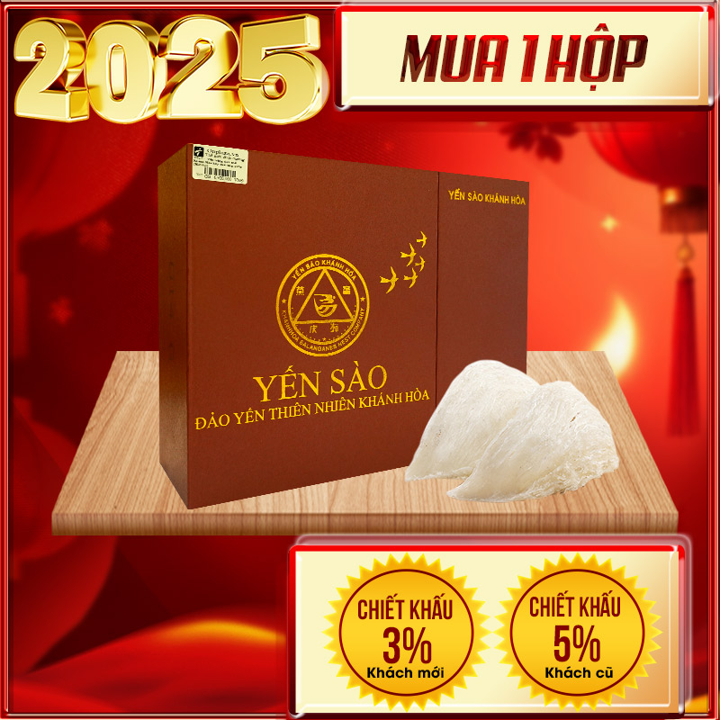 Yến sào tinh chế Khánh Hòa 50g (H015G) Y018